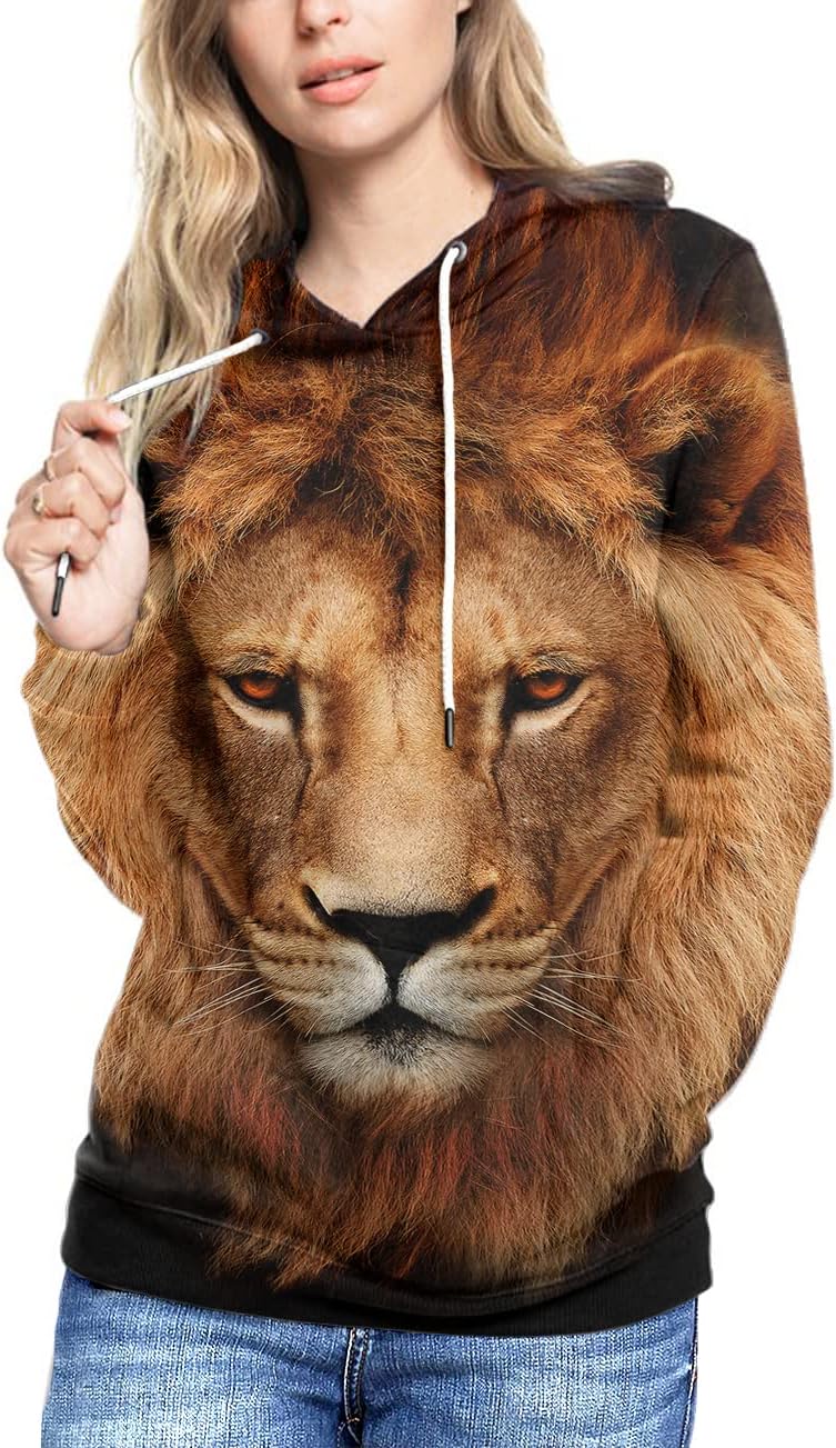 SYAIMN Unisex 3D Printed Hoodies Casual Workout Hoodie Sweater Sweatshirt - Image 5