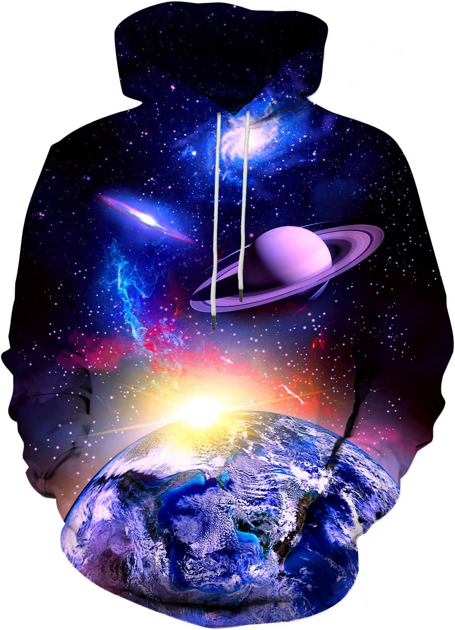 SYAIMN Unisex 3D Printed Hoodies Casual Workout Hoodie Sweater Sweatshirt - Image 15